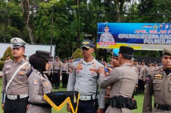 Polres Agam fokus tiga lokasi rawan kecelakaan saat Operasi Zebra Singgalang