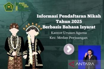 Kemenag Medan permudah pendaftaran pernikahan bagi disabilitas