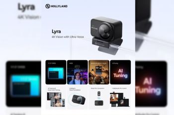 Hollyland Unveils Lyra 4K UHD Webcam with Pro-Level Audio-Visual Integration and Consumer Affordability