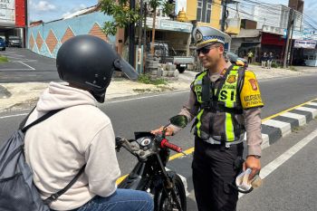 Polres Bantul jaring puluhan pelanggar pada Operasi Zebra Progo 2025
