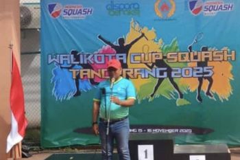 Dispora Kota Tangerang usulkan bangun arena squash standar internasional