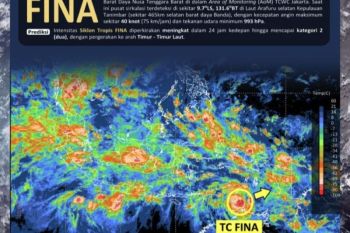BMKG : Siklon tropis FINA tidak berdampak signifikan bagi NTT