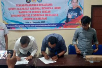 KONI Lombok Tengah gandeng Undikma perkuat pembinaan atlet