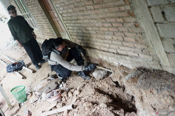 Satu rumah warga rusak akibat tanah gerak di Pule Trenggalek