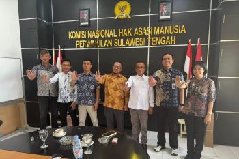 Komnas HAM Sulteng dan Kompolnas bahas pengawasan Polri