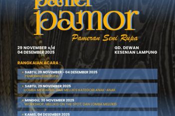 Sanggar Seni Lampung Ornamen-BPK VII Lampung Bengkulu gelar pameran "Pamer Pamor"