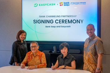 Easycash dan Bank Saqu  berkolaborasi perluas akses kredit solopreneur