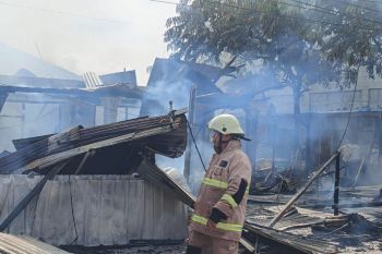 Kebakaran di Pekanbaru, satu korban meninggal