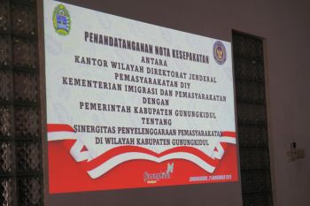 Ditjenpas DIY-Pemkab Gunungkidul tandatangani MoU memperkuat sinergisitas