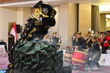 Ratusan peserta dari 18 provinsi ambil bagian dalam Kejurnas Barongsai di Bali