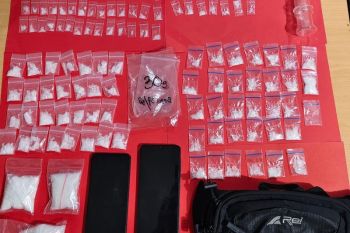 Polresta Palu amankan seorang pelaku beserta 135 paket sabu