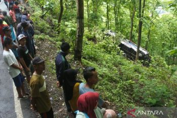 Bus terjun ke jurang, tujuh penumpang luka-luka