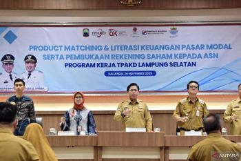Pemkab Lampung Selatan dukung ASN jadi investor pasar modal
