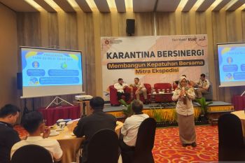 BKHIT Sumsel gandeng puluhan perusahaan jasa ekspedisi cegah hama penyakit masuk