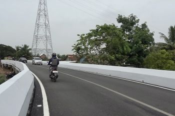 Jembatan Layang Gandus Palembang mulai difungsikan