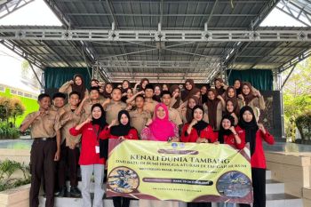 Mahasiswa UBB sosialisasikan hukum pertambangan ke siswa MAN 1 Pangkalpinang