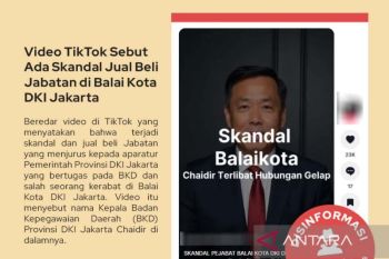 Pemerhati sebut beredar hoaks soal jual beli jabatan di Pemprov DKI