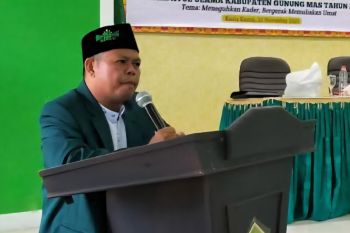Nofyan Gerhana bertekad perkuat peran PCNU Gumas di tengah masyarakat