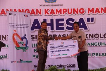 Daop 7 dukung pencanangan Kampung Mandiri Terintegrasi di Kota Madiun
