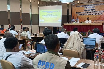 BPBD Papua susun Indeks Ketahanan Daerah optimalkan ketahanan bencana di daerah