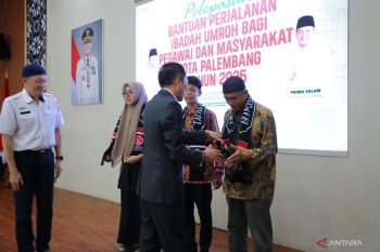 Pemkot Palembang berikan umrah gratis kepada 97 warga
