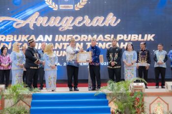Pemkab Kapuas peringkat kedua Keterbukaan Informasi Publik