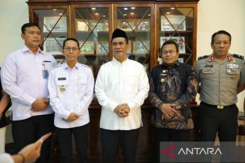 Mentan berikan solusi pertanian saat terima Wali Kota Sabang dan Batam