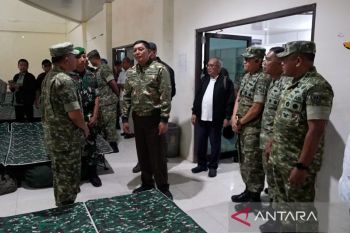 Menhan periksa kesiapan prajurit Yonif TP 828/BWM