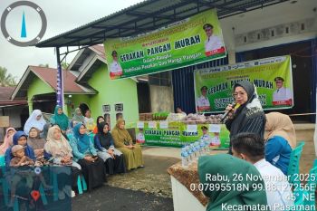 Pemkab Pasaman Barat adakan gerakan pangan murah bantu masyarakat