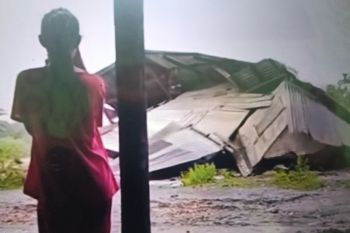 Satu rumah hanyut dihantam luapan air sungai