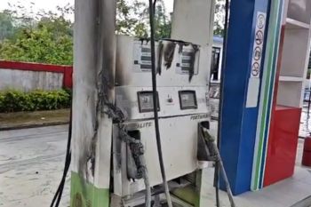 Polisi memaparkan penyebab kebakaran SPBU di Ruteng-NTT