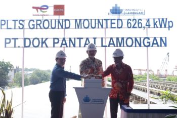 PT Dok Pantai Lamongan bangun PLTS 626 kWp guna efisiensi listrik 20 persen