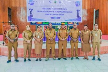 Pemprov Papua Tengah dorong rencana pembangunan daerah berbasis data