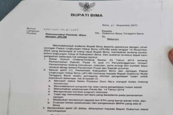 Bupati Bima minta Gubernur NTB tegas terkait kondisi hutan yang makin kritis