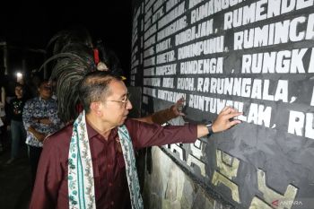 Fadli tegaskan pentingnya penguatan narasi Benteng Moraya, Minahasa
