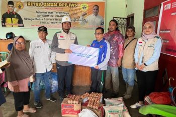 PLN salurkan bantuan untuk warga terdampak banjir bandang di Nagari Saniang Baka