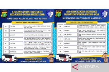 Perpanjang STNK? Bisa cek lokasi Samsat di Jadetabek ini
