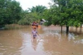 Pusdalops Sumut catat 453 jiwa mengungsi akibat banjir di Asahan