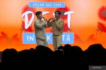 Febinda Tito dan Nabila Taqiyyah meriahkan konser Dept di Jakarta