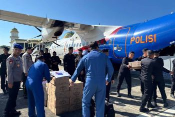 Polda: Sebanyak 2,5 ton bantuan logistik korban banjir tiba di Aceh