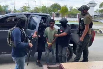 Iron Heluka, anggota KKB Kodap XVI Yahukimo ditangkap Satgas Damai Cartenz