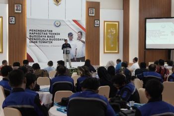 KKP berikan pelatihan bioflok bagi 100 Kopdes MP