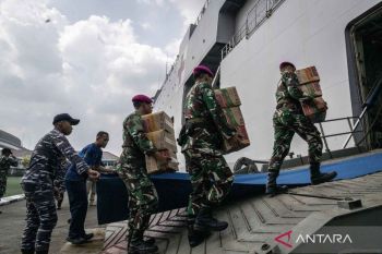 Indonesia deploys warships to boost aid distribution in flood-hit Aceh