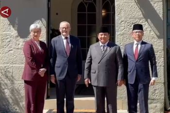 Presiden Prabowo diterima PM Australia di Kirribilli House Sydney