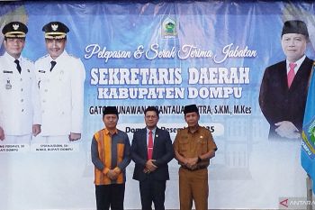 Khairul Insan dilantik sebagai Pelaksana Harian Sekda Dompu