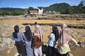 Pascabanjir bandang di Padang