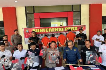 Polisi tangkap komplotan pembunuh wanita asal Lampung di Batam