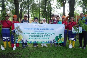 PJT I bagikan 550 bibit pohon ke masyarakat peringati HMPI 2025