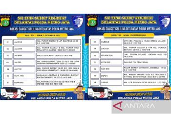 Mau bayar PKB? Cek lokasi Samsat Keliling di Jadetabek