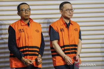 Dua tersangka baru kasus DJKA Kemenhub terima suap Rp12,33 miliar